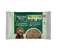 Natures Menu Complete and Balanced 80/20 Lamb Block Raw Dog Food - 500g