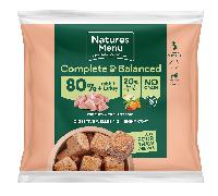 Natures Menu Complete and Balanced 80/20 Rabbit and Turkey Dog Food - 1kg