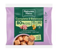 Natures Menu Complete and Balanced 80/20 Turkey Nuggets Dog Food - 1kg