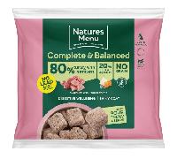 Natures Menu Complete and Balanced 80/20 Turkey with Venison Nuggets Dog Food - 1kg