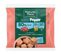 Natures Menu Complete and Balanced Puppy 80/20 Beef Nuggets Dog Food - 1kg