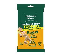 Natures Menu Complete Raw Freeze Dried Chicken Toppers Dog Food - 15g
