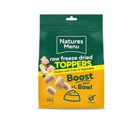 Natures Menu Complete Raw Freeze Dried Toppers - Chicken - 7 x 40g
