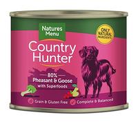 Natures Menu Country Hunter Pheasant and Goose with Superfoods Wet Dog Food - 6 x 600g