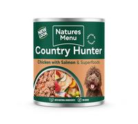 Natures Menu Country Hunter Dog Food Can Salmon with Chicken (6 x 600g)
