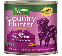 Natures Menu Country Hunter Dog Food Can Wild Venison Can (6 x 400g)