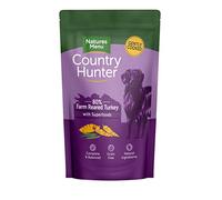 Natures Menu Country Hunter Farm Reared Turkey Pouches - 6 x 150g