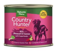 Natures Menu Country Hunter Pheasant & Goose Adult Dog Food Cans 600g x 24
