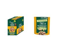 Natures Menu Country Hunter Free Range Chicken Pouches - 6 x 150g + Natures Menu Freeze Dried Dog Food 80/20 Chicken - 250g