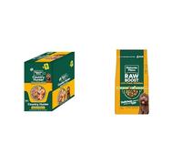 Natures Menu Country Hunter Free Range Chicken Pouches - 6 x 150g + Natures Menu Raw boost Dry Food for Dogs with Fresh Chicken - 1,5kg