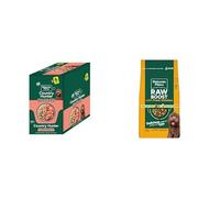 Natures Menu Country Hunter Grass Grazed Beef Pouches - 6 x 150g + Natures Menu Raw boost Dry Food for Dogs with Fresh Chicken - 1,5kg