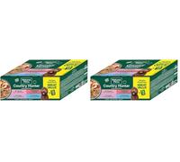 Natures Menu Country Hunter Multipack Game Meat Selection Canned Wet food for Dogs - 12 x 400g (Pack of 2)