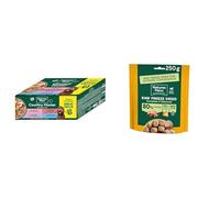Natures Menu Country Hunter Multipack Game Meat Selection Dog Food - 12 x 400g + Natures Menu Freeze Dried Dog Food 80/20 Chicken - 250g