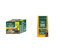 Natures Menu Country Hunter Multipack Superfood Selection Pouches - 12 x 150g + Natures Menu Raw boost Dry Food for Dogs with Fresh Chicken - 1,5kg