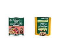 Natures Menu Country Hunter Seriously Meaty Beef Dog Food » 6 x 600g + Natures Menu Freeze Dried Dog Food 80/20 Chicken - 250g