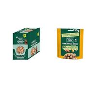 Natures Menu Country Hunter Succulent Duck Pouches - 6 x 150g + Natures Menu Freeze Dried Dog Food 80/20 Chicken - 250g