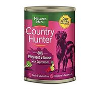 Natures Menu Country Hunter Dog Food Can Pheasant & Goose (6 x 400g)