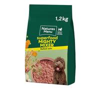 Natures Menu Dog Food Country Hunter Mighty Mixers - 1,2kg | Crunchy baked oats, fruit and vegetables add texture and variety to a balanced fresh-meat meal.
