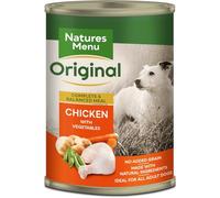 Natures Menu Dog Food, Lamb and Chicken, 400g Cans