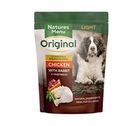 Natures Menu Dog Food Pouch Light Chicken with Rabbit (8 x 300g)