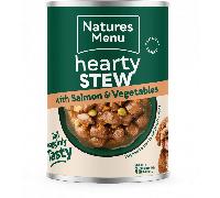 NATURES MENU Dog Heart Stew with Salmon and Vegetables | size: 415g