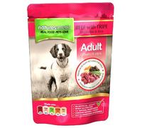 Natures Menu Dog Pouch Adult Beef and Tripe 300g (one supplied) May Vary