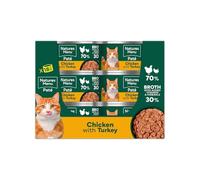Natures Menu Paté for Cats Adult Cat Food Chicken & Turkey - 18 x 85g
