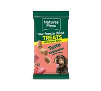 Natures Menu Freeze Dried Bites Beef Dogs Nutritious Extra Tasty 15g