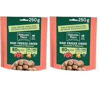 Natures Menu Freeze Dried Complete & Balanced Dog Food Nuggets - Beef - 250g (Pack of 2)