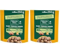 Natures Menu Freeze Dried Complete & Balanced Dog Food Nuggets - Chicken - 250g (Pack of 2)