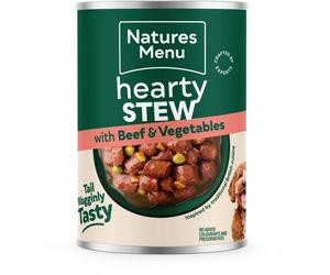 Natures Menu Hearty Stew Beef and Vegetables Dog Food - 12 x 415g
