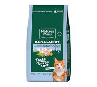 Natures Menu High in Meat - Dry Food for Adult Cats with Deboned White Fish - 3kg