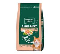 Natures Menu High in Meat No Grain Norwegian Salmon Adult Cat Food - 1.25kg