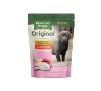 Natures Menu Junior Chicken & Lamb Pouch - Size: 300g