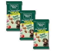 Nature's Menu Lamb (3 x 15g) Freeze-Dried Meat Bites - Training Treats for Dogs