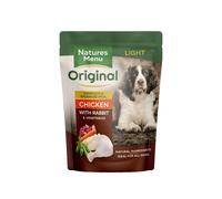 Natures Menu Light Chicken & Rabbit Pouch - Size: 300g