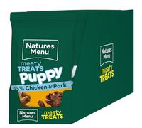 Natures Menu Meaty Treats for Puppy Dogs with Chicken - 12 x 50g