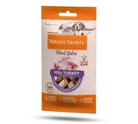 Nature's Variety Freeze Dried Turkey Meat Bites Dog Treats - 20g