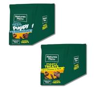 Natures Menu Original Mixed Variety Real Meaty Dog Treats, 24 x 50g (12 Puppy Chicken, 12 Chicken)