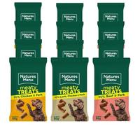 Natures Menu Original Mixed variety Real Meaty Dog Treats 50g Box Of 12 (3 Flavours)