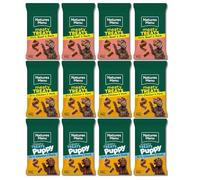 Natures Menu Original Mixed Variety Real Meaty Dog Treats, 50g Box of 12 (Beef, Chicken, Puppy Chicken)