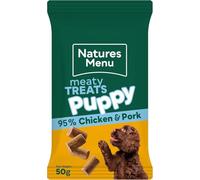 Natures Menu Original Puppy Chicken Real Meaty Dog Treats 1 x 50g