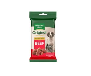 Natures Menu Original Real Meaty Treats Beef - Size: 60g - Treats for Dogs
