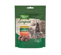 Natures Menu Original Real Meaty Treats Lamb & Chicken - Size: 120g - Treats for Dogs