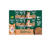 Natures Menu Especially for Cats Adult Cat Food Chicken with Salmon - 18 x 85g