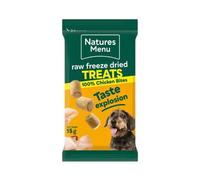 NATURES MENU Raw Freeze Dried Chicken Bites 15g