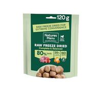 Natures Menu Raw Freeze-Dried Dog Food - Complete & Balanced 80/20 - Lamb - 120g