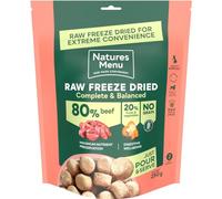 Natures Menu Complete Freeze Dried Beef Dog Food - 250g