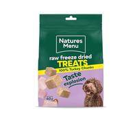 Natures Menu Raw Freeze Dried Treats - Turkey - 7 x 40g
