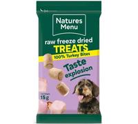 NATURES MENU Raw Freeze Dried Turkey Bites 15g